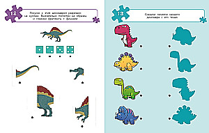 100 ülesannet mõistusele. Dinosaurus