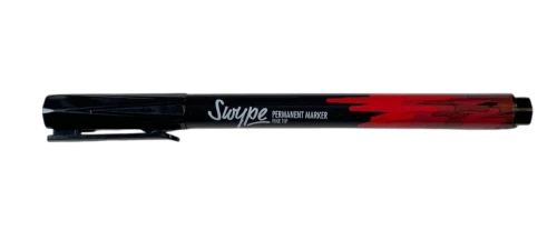 Linc Swype Alcohol Marker, 0.6 mm, Red