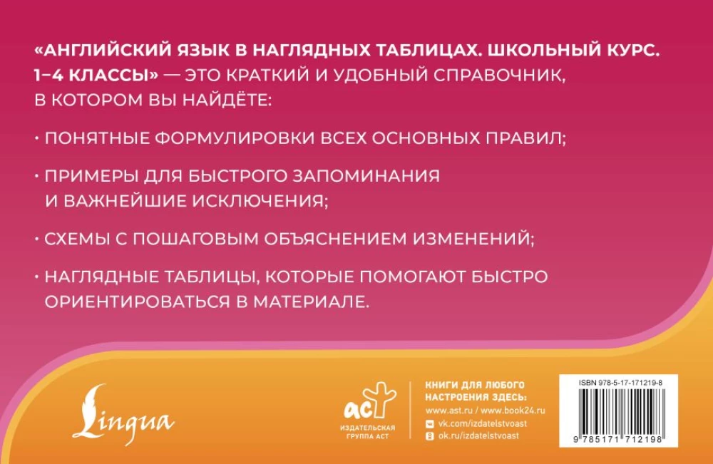 Anglų kalba vaizdinėse lentelėse. Mokyklinis kursas. 2-4 klasės