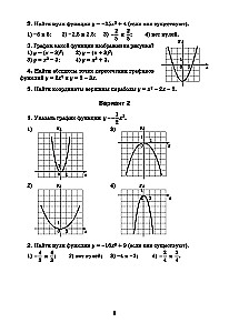 Algebra: prace samodzielne i kontrolne. Klasa 9