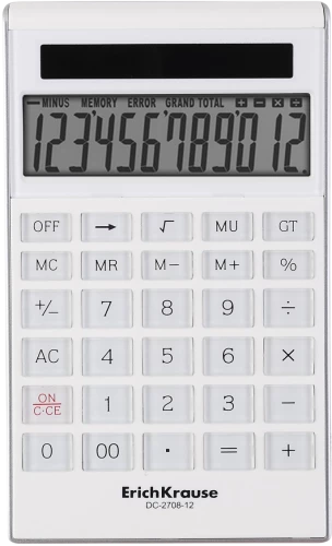 12-digit lauaarvuti kalkulaator - Classic (valge)
