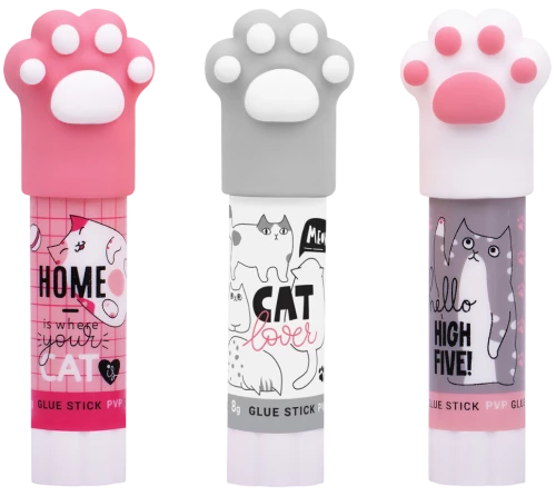 Klejs-zīmuļi - Meshu Cats (8 gr.)