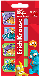 Sticky Paper Tabs - Jolly Friends (25x67mm)