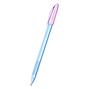 Ballpoint Pen - ErichKrause Stick Pastel Bloom, blue, assorted