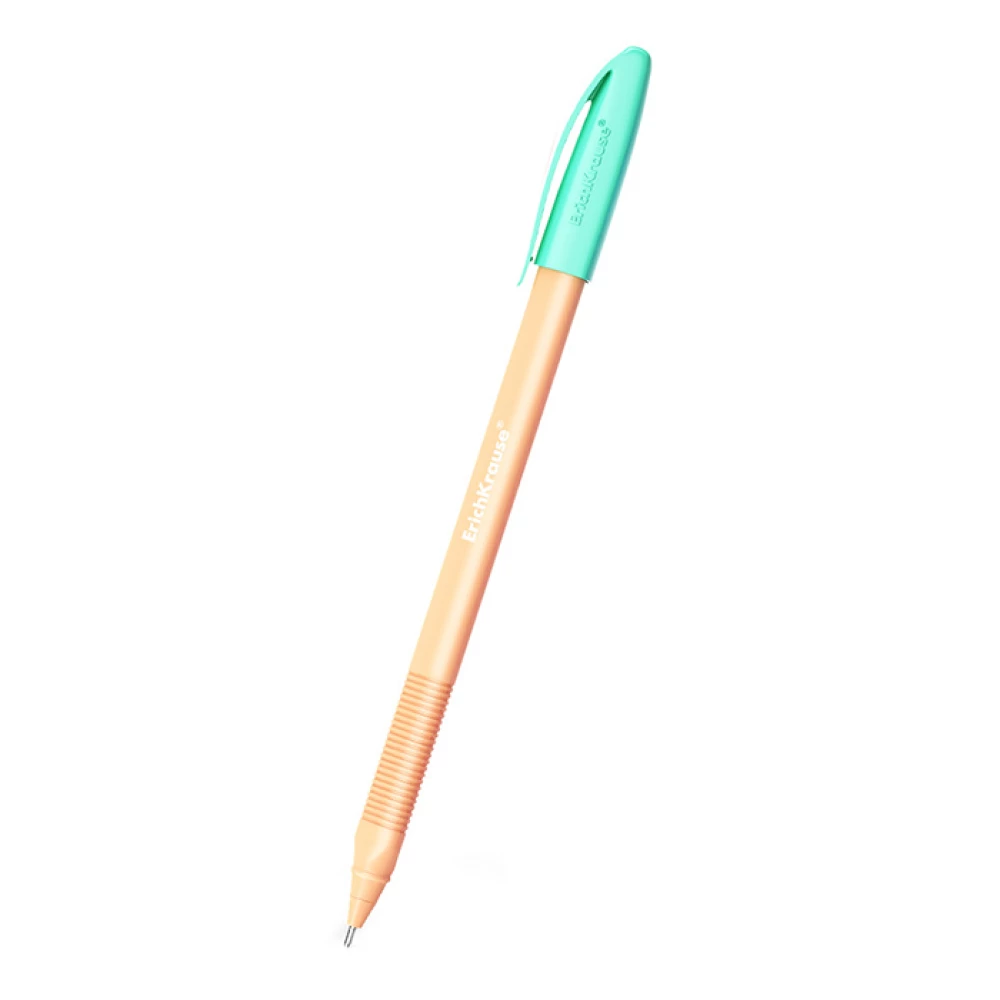 Ballpoint Pen - ErichKrause Stick Pastel Bloom, blue, assorted