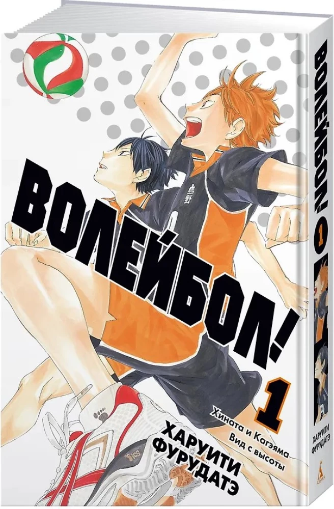 Siatkówka! Tom 1. Hinata i Kageyama. Widok z wysokości