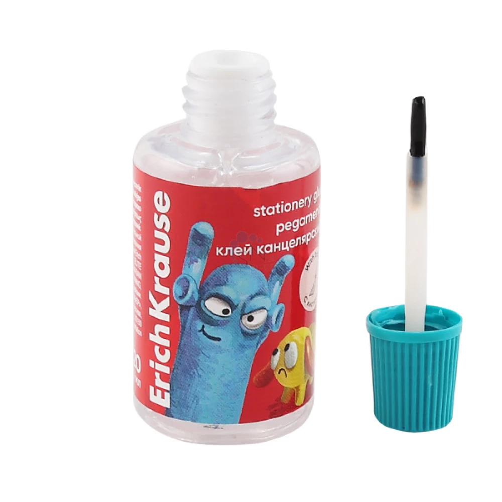 Glue with Brush - EasyStick Jolly Friends, assorted