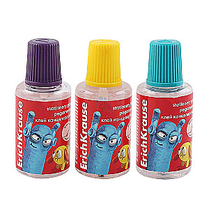 Glue with Brush - EasyStick Jolly Friends, assorted