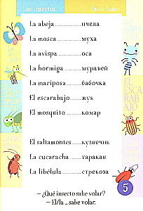 500 spanischer Wörter. Wörterbuch-Trainingshilfe. Niveau 1
