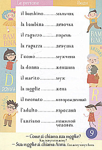 500 itališkų žodžių. Žodynas-treniruoklis. Lygis 1