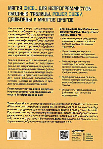 Excel burvība neprogrammētājiem. Pivot tabulas, Power Query, informācijas paneļi un daudz kas cits