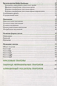 Английский язык. Справочник по глаголам