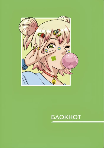 Bloknotu - Anime, 40 lapas, šūnu