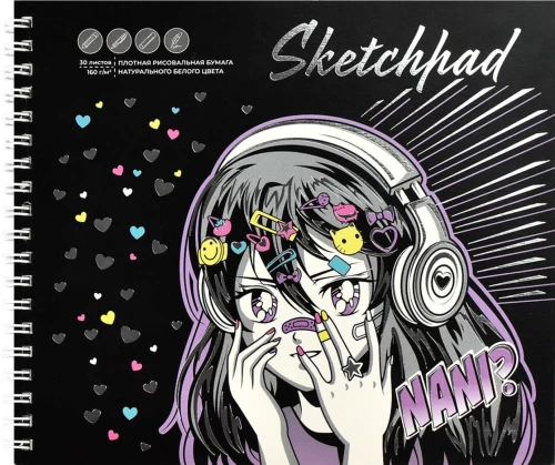 Sketšipad - Manga, 30 lehte