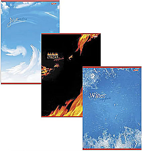 Z notebook - Looduse elemendid, A4, 48 lehte, ruuduline, assortii