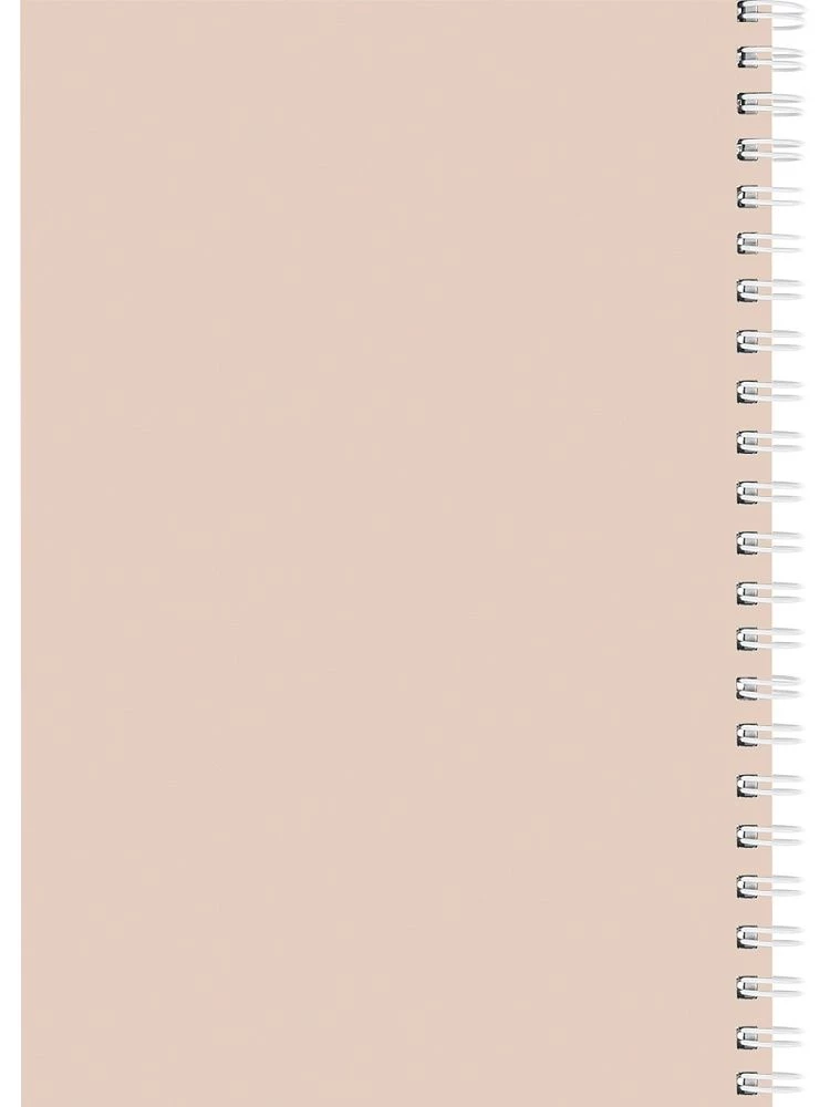 Märkmik A5 spiralis. Beezne minimalistlik