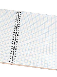 Märkmik A5 spiralis. Beezne minimalistlik