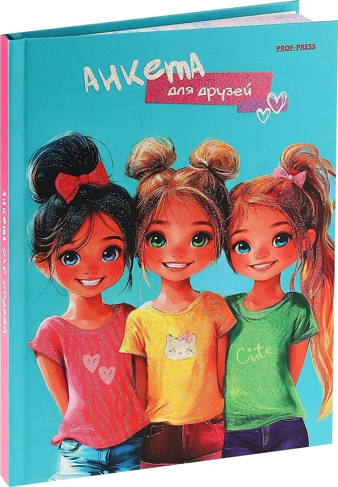 Küsimustik sõpradele - Tüdrukud-sõbrannad, A5
