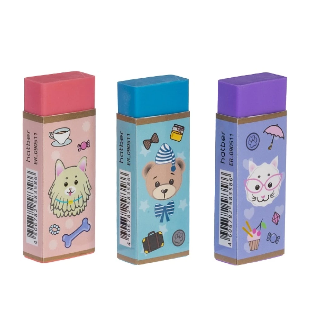 Radiergummi - Teddy Friends, im Sortiment