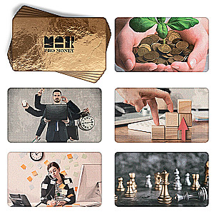 Metaphorical Associative Cards - PRO MONEY, 50 cards