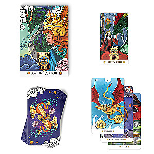 Tarot - Green Dragon, 78 cards