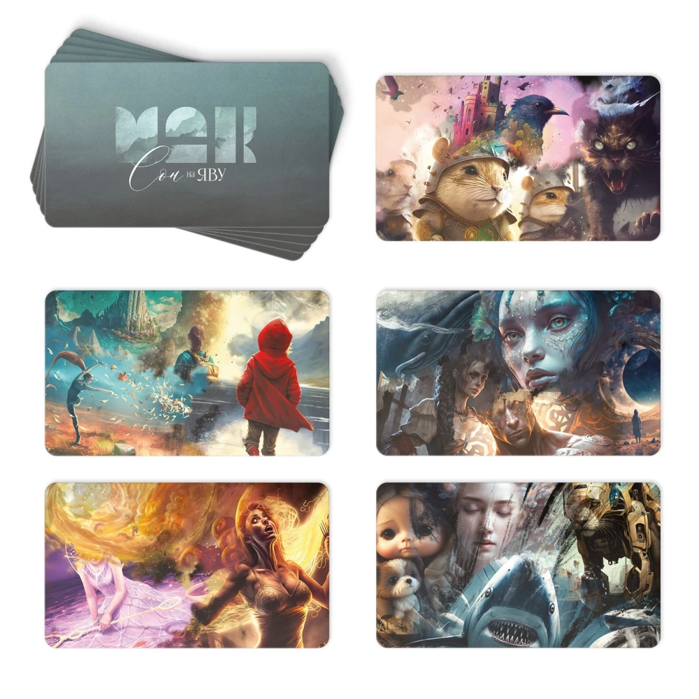 Metaphorical Associative Cards - Dream in Reality, 50 Cards