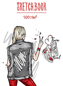 Sketchbook - Time to Travel, 60 sheets