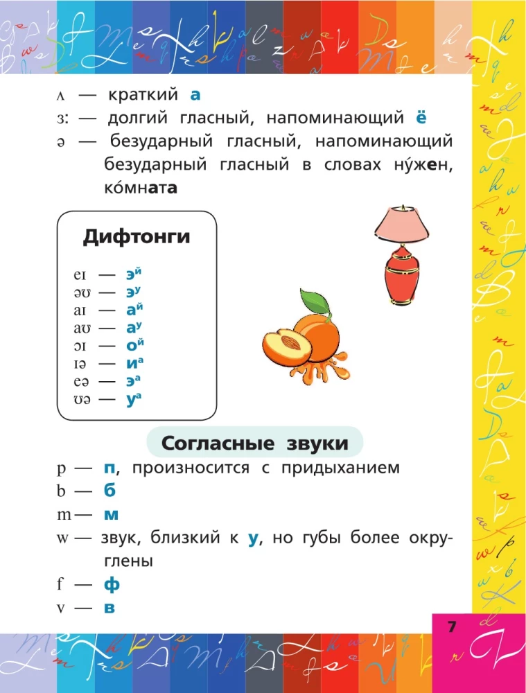 Visi angļu valodas noteikumi shēmās un tabulās