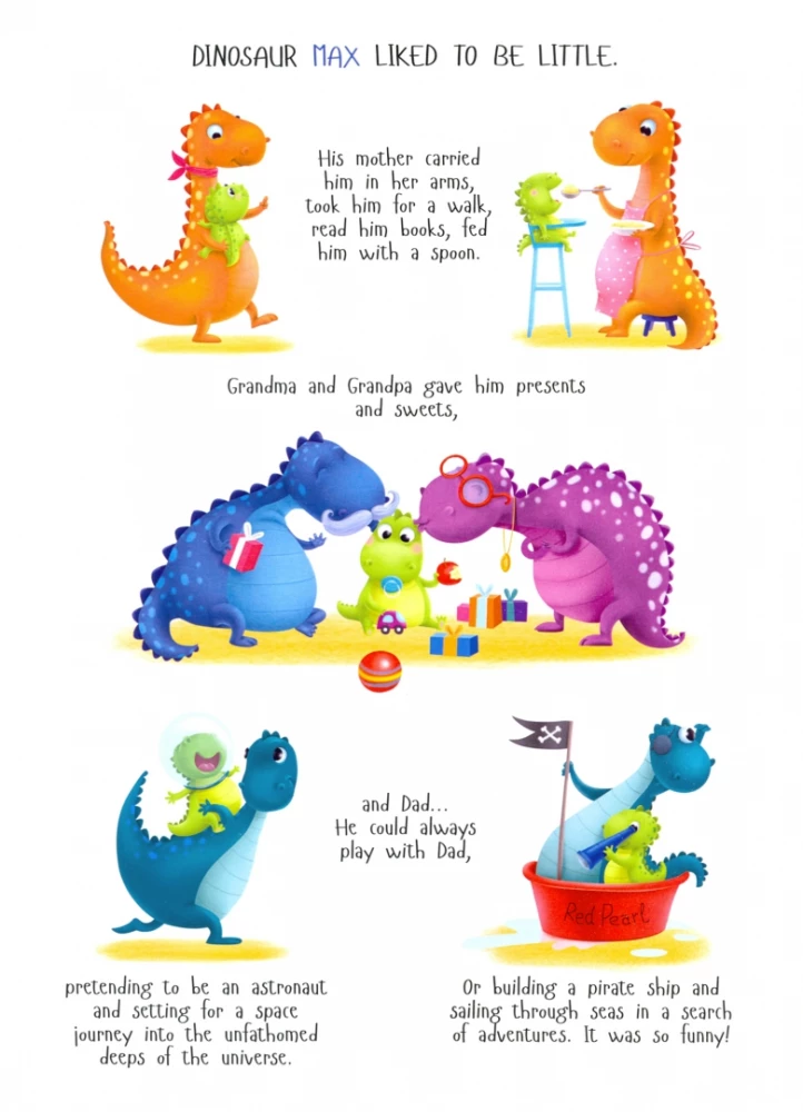 Max im Kindergarten / Макс в детском саду