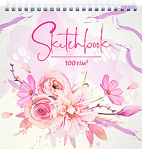 Sketchbook - Flowers, 60 sheets