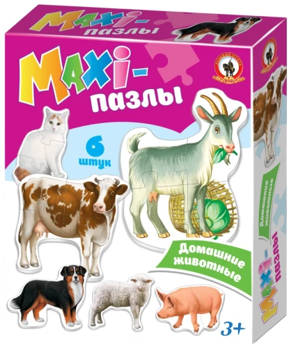 MAXI-puzzle - Zwierzęta domowe