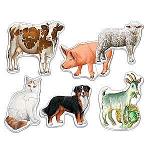 MAXI-puzzle - Zwierzęta domowe