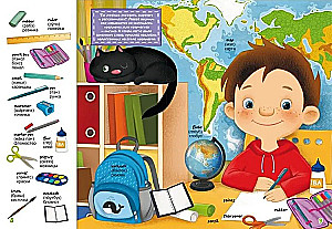 Skola kāpēc. English. Tavi pirmie vārdi. 105 attīstošās uzlīmes