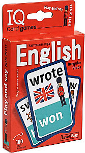 Set of Cards English. Irregular Verbs (100 cards)
