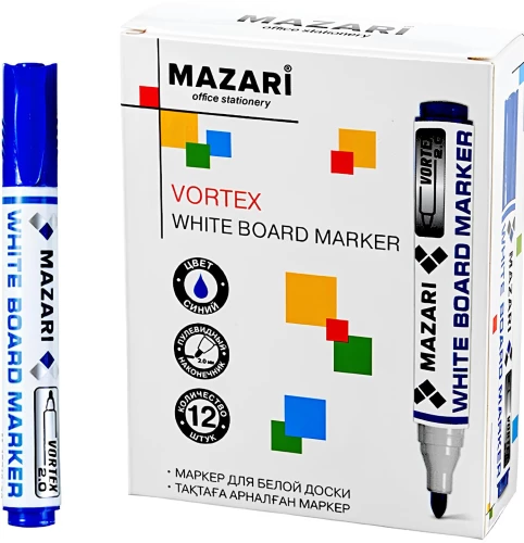 Marķieris baltajai tāfelītei - Vortex, zils