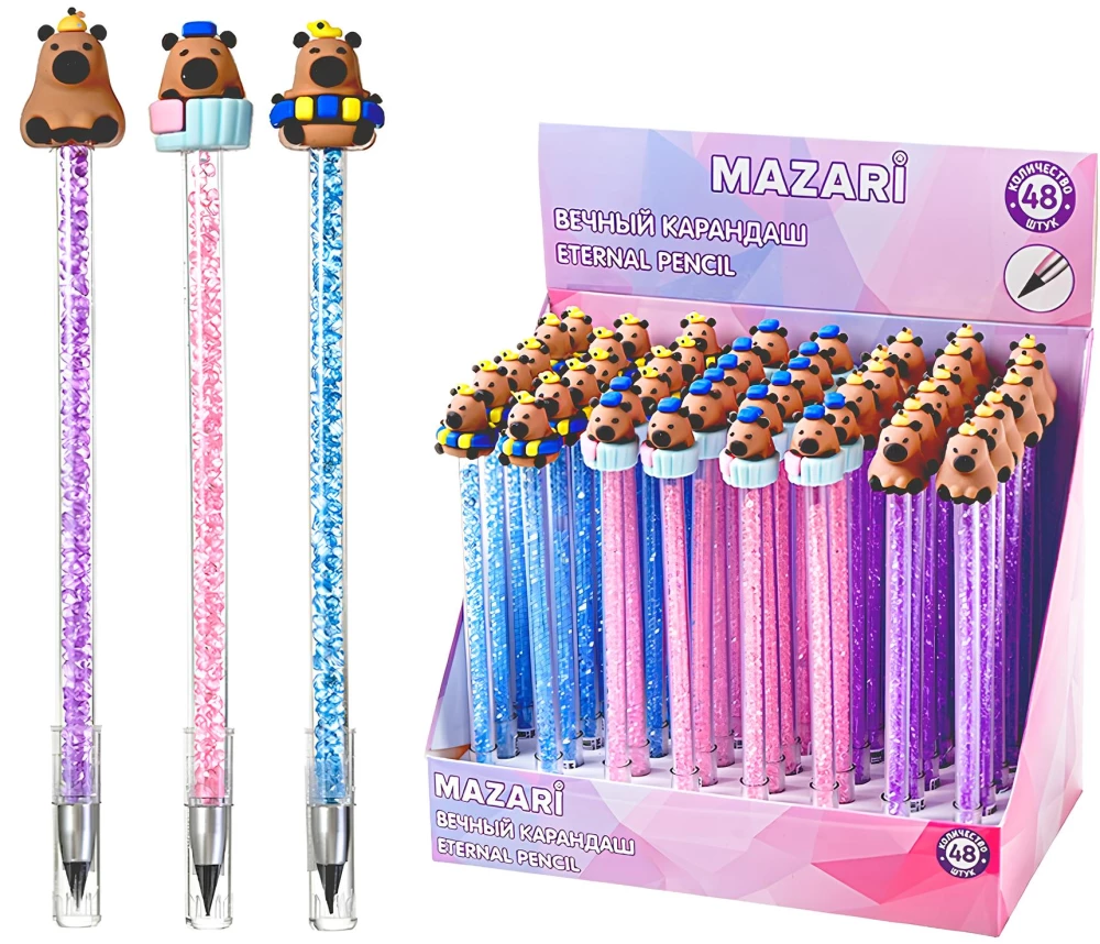 Ewiger Bleistift - Capybaras, in verschiedenen Designs