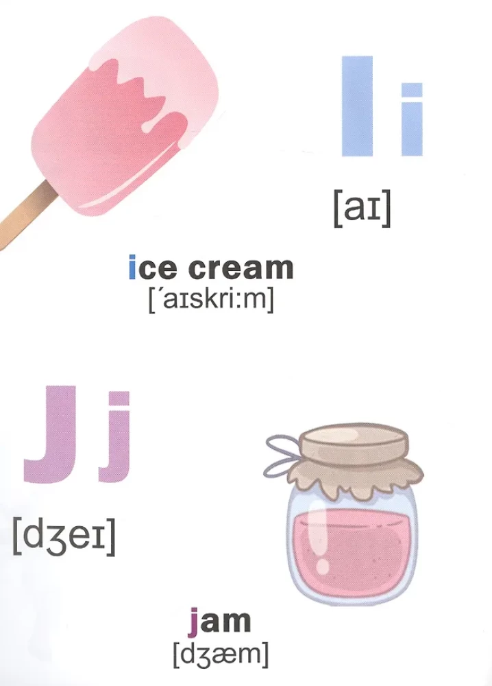 Englisch für Kleinkinder. Buchstaben