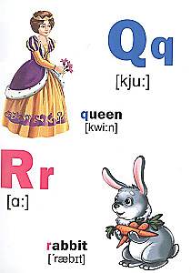 Englisch für Kleinkinder. Buchstaben