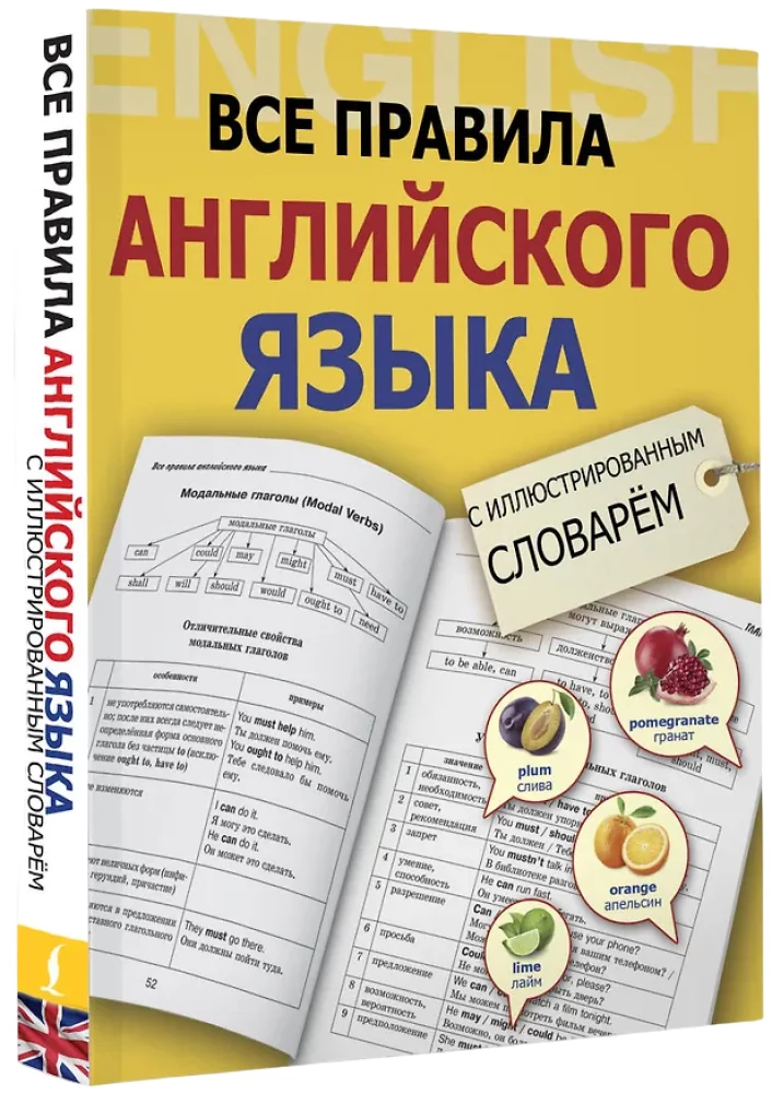 Wszystkie zasady języka angielskiego z ilustrowanym słownikiem