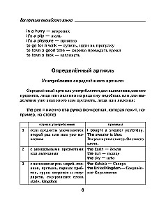 Wszystkie zasady języka angielskiego z ilustrowanym słownikiem