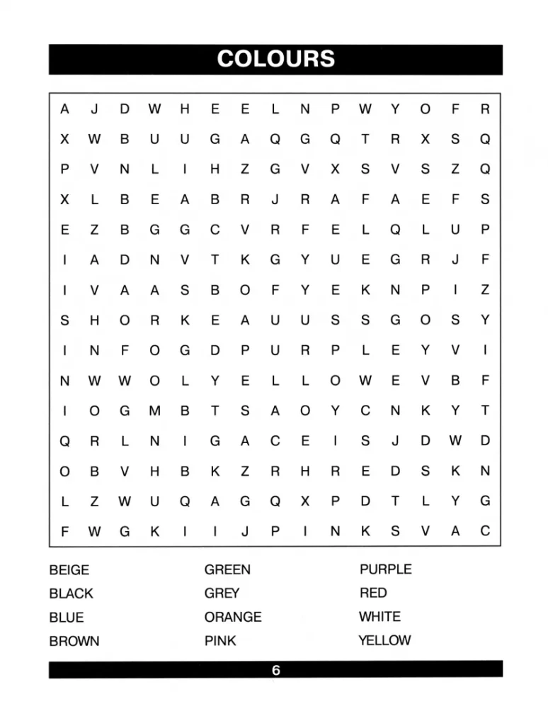 Wordsearch: English Word Searches for Beginners. A1+A2
