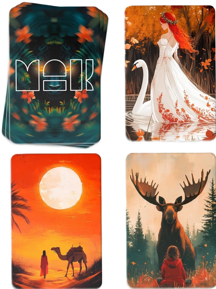 Metaphorical Associative Cards - Totem Animal (50 cards)