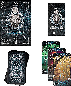 Tarot Mond und Wolf (78 Karten + Anleitung)