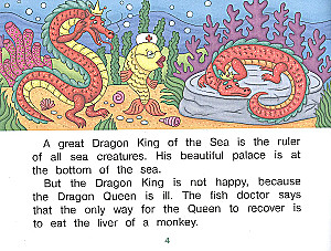 Wie der Affe die Qualle überlistete / How the Monkey Tricked the Jellyfish