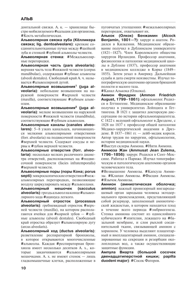 Human Anatomy. Terminological Dictionary