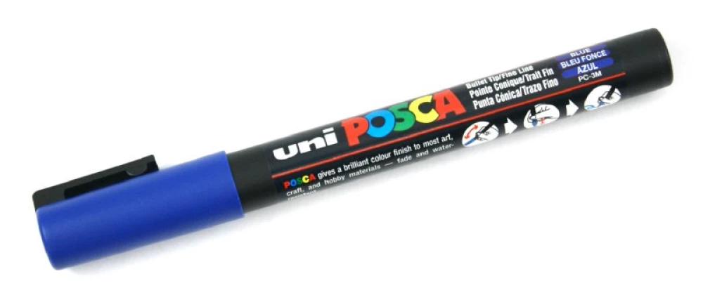 Akrüülmarkeri Uni Posca PC-3M 33, sinine