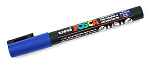 Akrüülmarkeri Uni Posca PC-3M 33, sinine