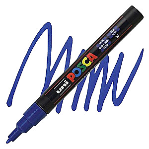 Akrüülmarkeri Uni Posca PC-3M 33, sinine
