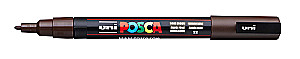 Akrüülmarker Uni Posca PC-3M 22, tumepruun