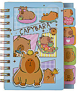 Notebook - Capybara, 68 sheets, assortment